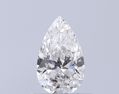 0.51 carat H-SI2 Natūralus Pear Deimantas (1)