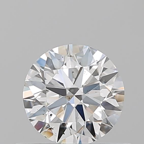 0.51 carat G-SI1 Excellent cut Natūralus Round Deimantas (1)