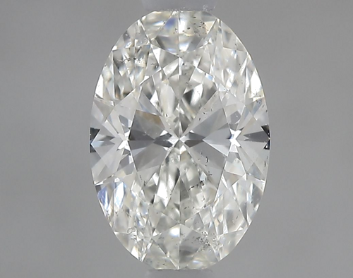 0.78 carat I-SI2 Natūralus Oval Deimantas (1)