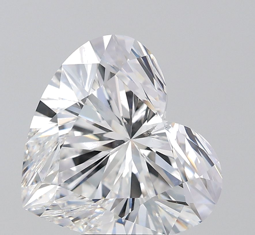 5.07 carat E-SI1 Natūralus Heart Deimantas (1)