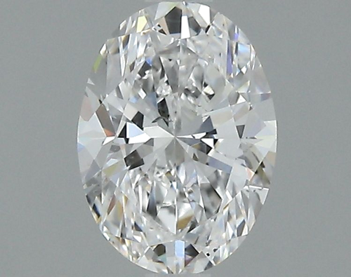 1.3 carat D-SI2 Natūralus Oval Deimantas (1)