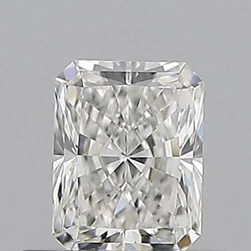 0.5 carat H-VVS1 Natūralus Radiant Deimantas (1)