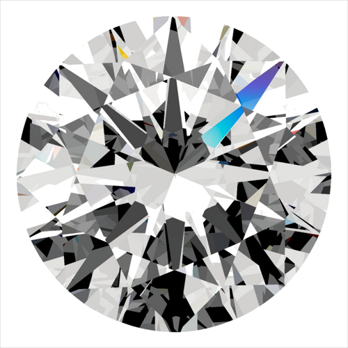 0.3 carat F-VS1 Very Good cut Natūralus Round Deimantas (1)