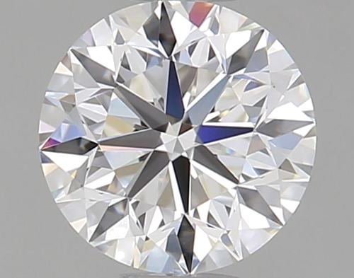 0.5 carat F-VVS2 Very Good cut Natūralus Round Deimantas (1)