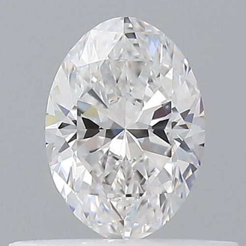 0.4 carat D-VVS1 Natūralus Oval Deimantas (1)
