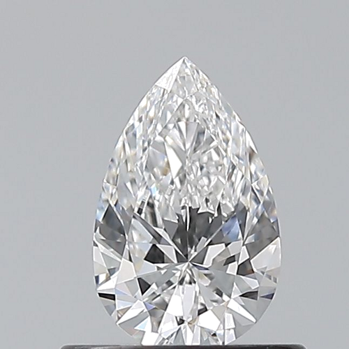 0.5 carat E-IF Natūralus Pear Deimantas (1)