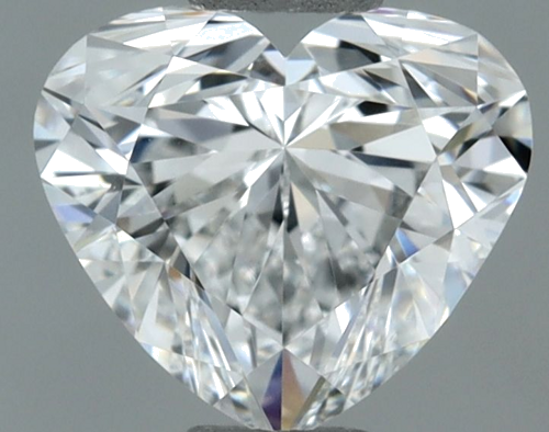 0.51 carat E-VS1 Natūralus Heart Deimantas (1)