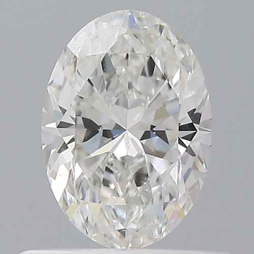 0.61 carat F-SI2 Natūralus Oval Deimantas (1)