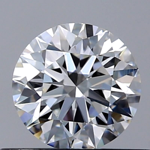 0.45 carat F-VVS1 Excellent cut Natūralus Round Deimantas (1)