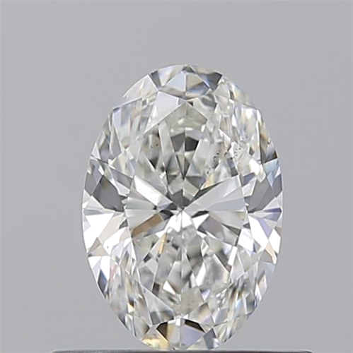 0.58 carat G-SI1 Natūralus Oval Deimantas (1)