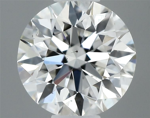 0.36 carat G-SI1 Excellent cut Natūralus Round Deimantas (1)