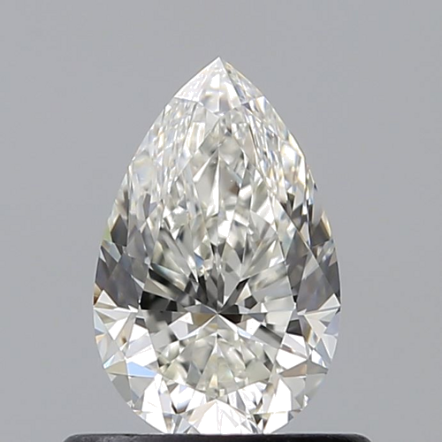 0.64 carat I-VS2 Natūralus Pear Deimantas (1)