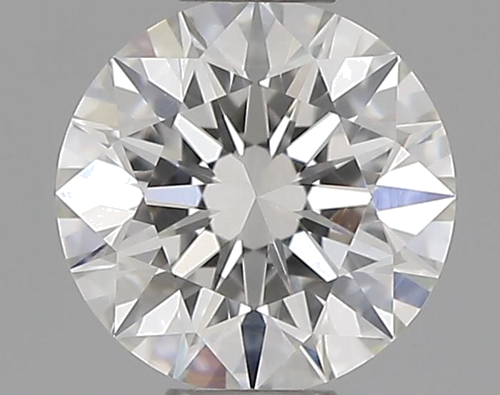 0.43 carat F-VVS2 Excellent cut Natūralus Round Deimantas (1)