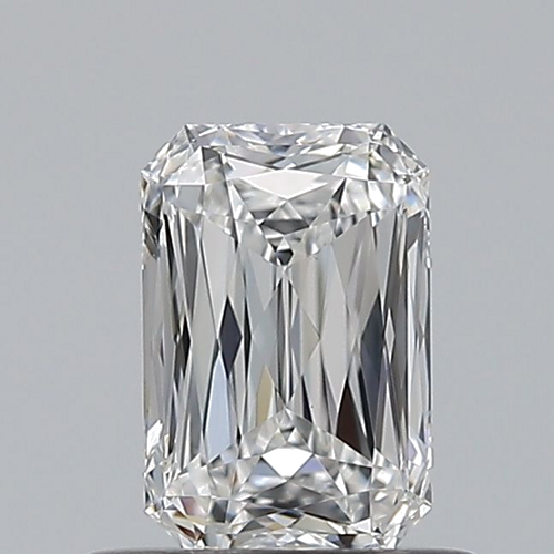 0.61 carat E-VS1 Natūralus Radiant Deimantas (1)