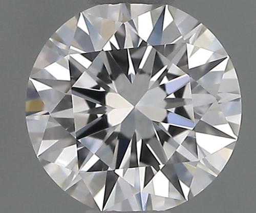 0.5 carat F-VVS1 Excellent cut Natūralus Round Deimantas (1)