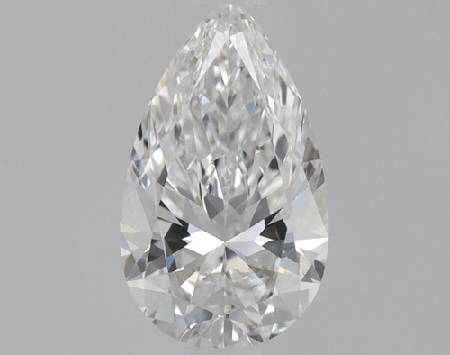 0.6 carat E-VVS2 Natūralus Pear Deimantas (1)