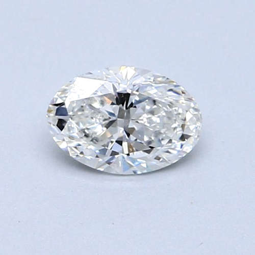 0.52 carat F-VS2 Natūralus Oval Deimantas (1)
