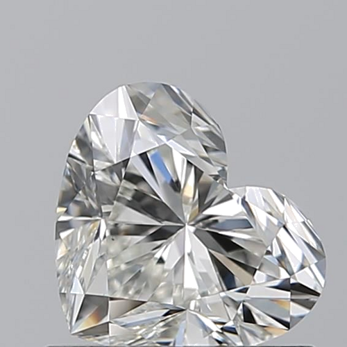 0.7 carat I-VS1 Natūralus Heart Deimantas (1)