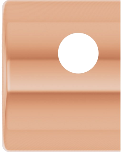 Pakabukas „Solitaire“ 585 Rožinis Aukso Round 4.4mm (3)