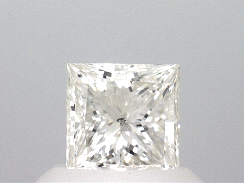 0.7 carat I-SI1 Natūralus Princess Deimantas (1)