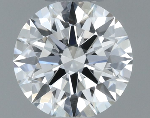 0.5 carat F-VVS1 Excellent cut Natūralus Round Deimantas (1)