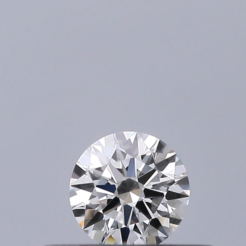 0.19 carat F-VVS1 Excellent cut Natūralus Round Deimantas (1)