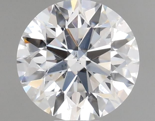 0.5 carat F-SI2 Excellent cut Natūralus Round Deimantas (1)