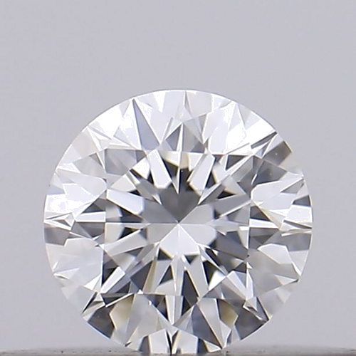 0.16 carat G-VVS1 Excellent cut Natūralus Round Deimantas (1)