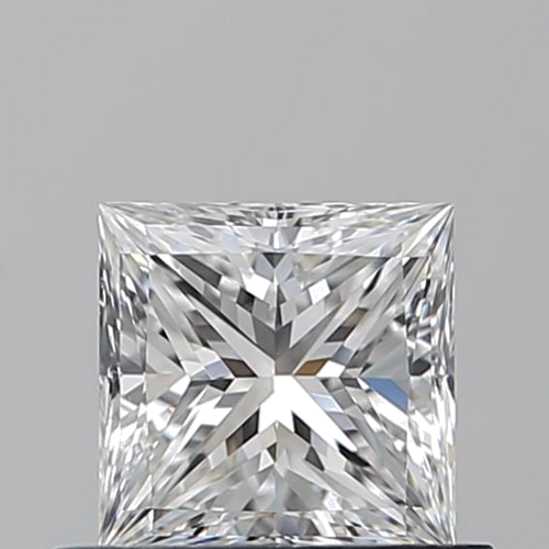 0.6 carat E-VS2 Natūralus Princess Deimantas (1)