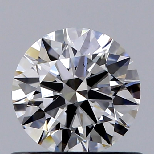 0.53 carat E-SI1 Excellent cut Natūralus Round Deimantas (1)