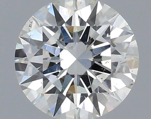 0.5 carat G-SI2 Excellent cut Natūralus Round Deimantas (1)