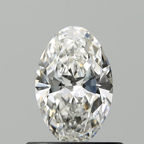 0.52 carat E-VVS1 Natūralus Oval Deimantas (1)
