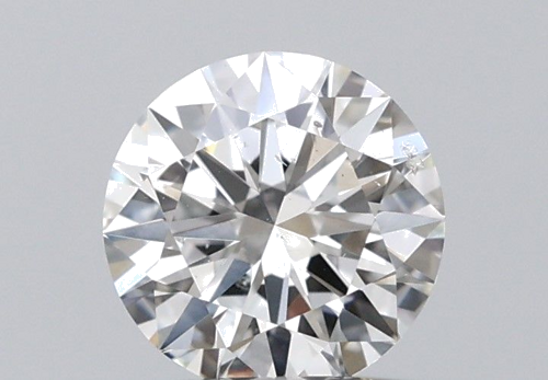 0.59 carat G-SI1 Excellent cut Natūralus Round Deimantas (1)