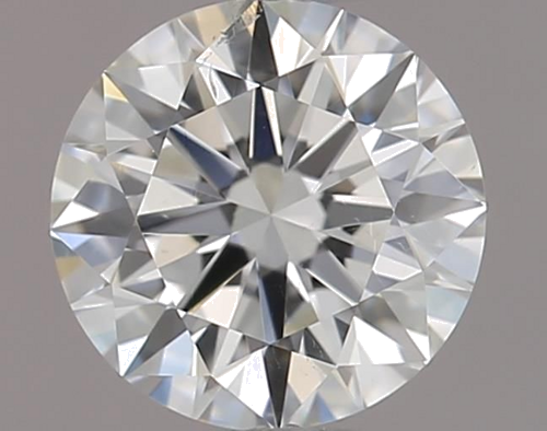 0.44 carat F-SI1 Excellent cut Natūralus Round Deimantas (1)