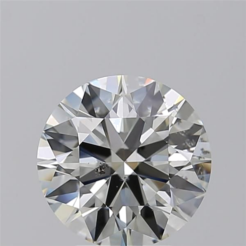 3.16 carat H-SI2 Excellent cut Natūralus Round Deimantas (1)