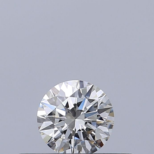 0.22 carat F-IF Excellent cut Natūralus Round Deimantas (1)