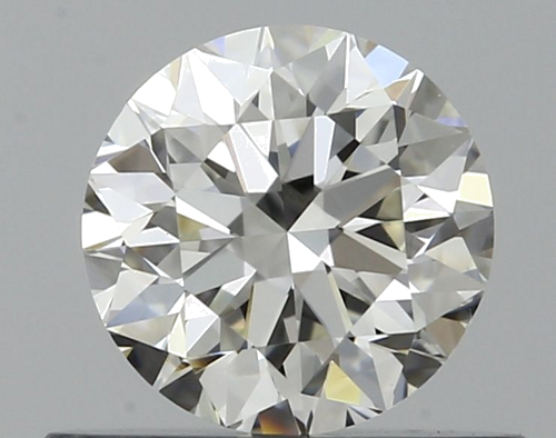 0.5 carat H-VVS2 Very Good cut Natūralus Round Deimantas (1)