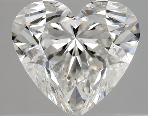 1.5 carat H-SI2 Natūralus Heart Deimantas (1)