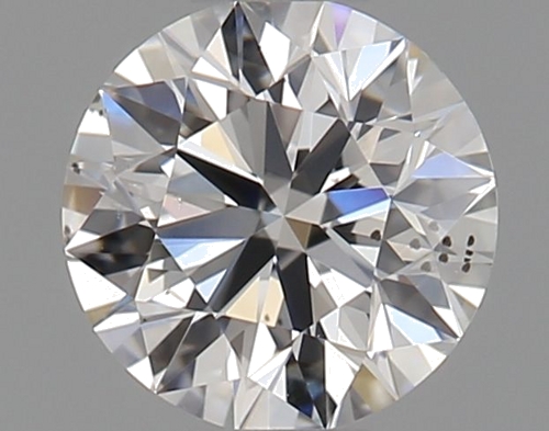 0.5 carat F-SI1 Excellent cut Natūralus Round Deimantas (1)