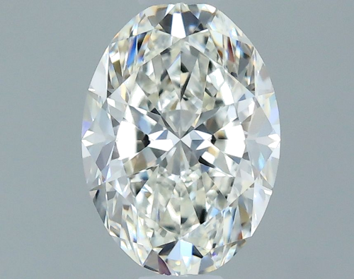 0.6 carat G-IF Natūralus Oval Deimantas (1)
