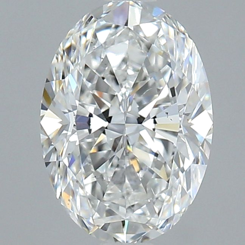 1.5 carat F-SI1 Natūralus Oval Deimantas (1)