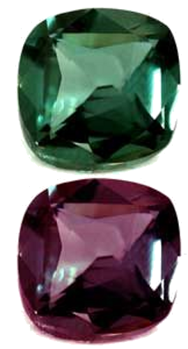 0.43 carat GREEN Cushion Alexandrite (1)