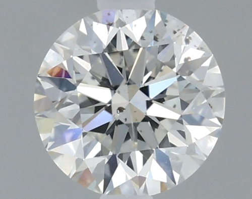 0.46 carat F-SI1 Excellent cut Natūralus Round Deimantas (1)