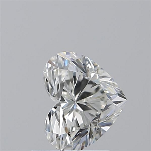 1.01 carat G-VS2 Natūralus Heart Deimantas (1)