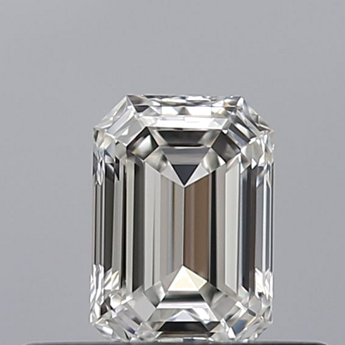 0.38 carat F-VVS1 Natūralus Emerald Deimantas (1)