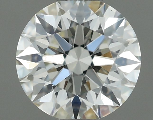 0.5 carat K-VVS2 Excellent cut Natūralus Round Deimantas (1)