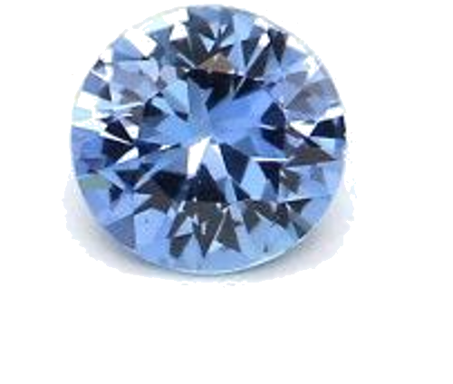 0.14 carat BLUE BRILLIANT cut Round Safyras (1)