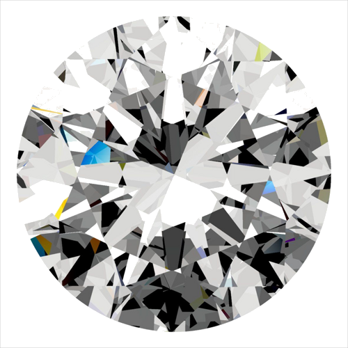 0.3 carat H-VVS1 Excellent cut Natūralus Round Deimantas (1)