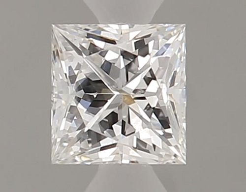 0.3 carat E-SI2 Natūralus Princess Deimantas (1)