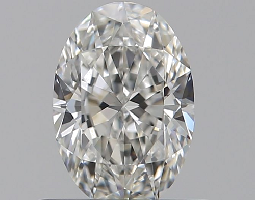 0.5 carat G-VVS1 Natūralus Oval Deimantas (1)